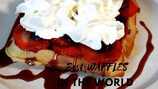 How TO Make The Best Waffles in The World | Recipes By Chef Ricardo