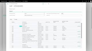 vat statement - microsoft dynamics 365 business central