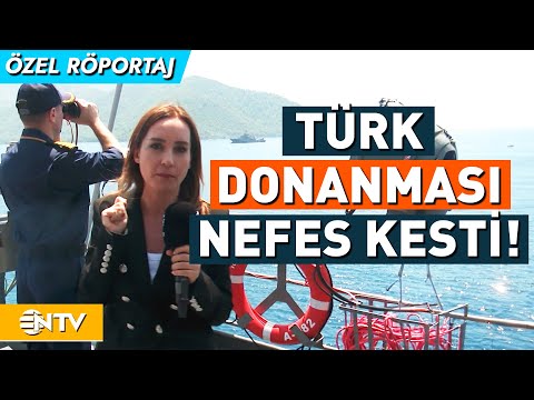 Türk Donanması Akdeniz'de Gövde Gösterisi Yaptı! 'Kurtaran 2024 Tatbikatı' | NTV