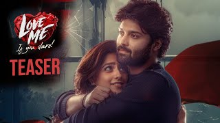 Love Me...If You Dare Movie Teaser | Ashish | Vaishnavi Chaitanya | The Bharat Media