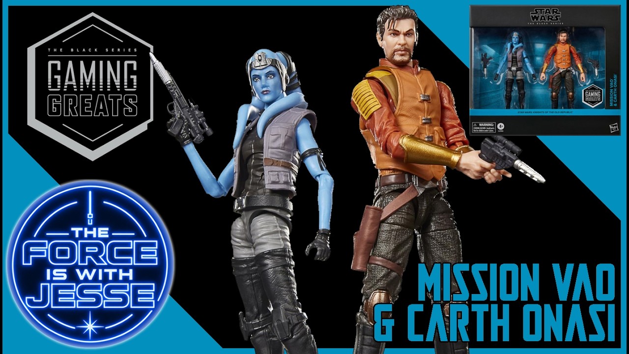 MISSION VAO & CARTH ONASI | BLACK SERIES REVIEW | STAR WARS GAMING