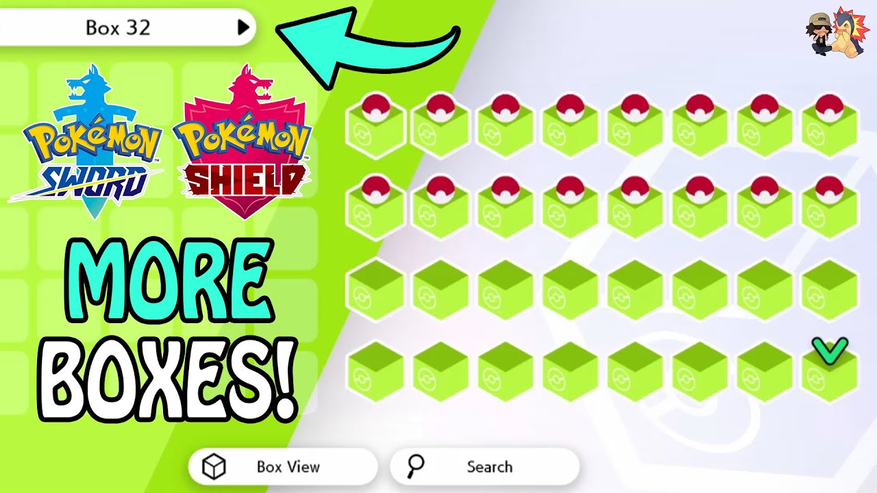 How to get more PC box space in Pokémon Sword and Shield - Dot Esports