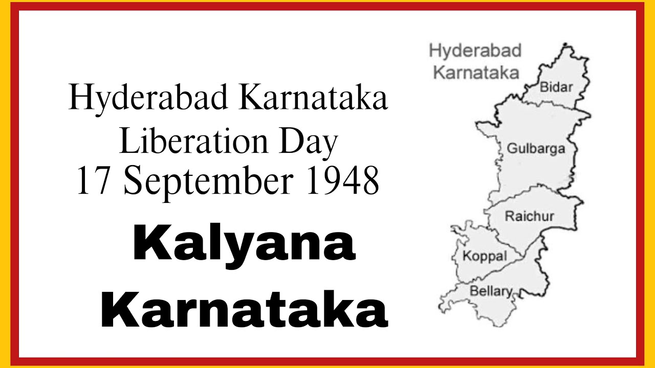 Happy Kalyana Karnataka Day Hyderabad Karnataka Liberation Day Happy Kalyana Karnataka Day Hyderabad Karnataka Liberation Day