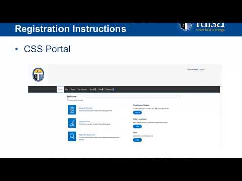 Tulsa Citizen Self Service CSS Registration Instructions