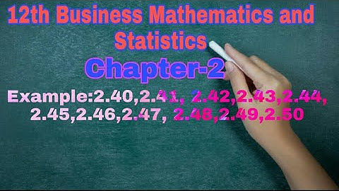 12th Business maths|Chapter-2|Example:2.40,2.41,2.42,2.43,2.44,2.45,2.47,2.48,2.49,2.50|TN new sylla