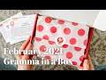 Gramma in a Box Unboxing February 2021: Cookie Craft Subscription Box