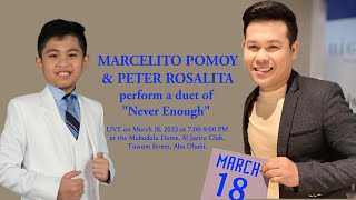 Marcelito Pomoy and Peter Rosalita perform a duet of &quot;Never Enough&quot;