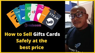 How to Sell Gift Cards safely and at the Best Price (Amazon, google play, iTunes, Steam, Xbox, etc) screenshot 1
