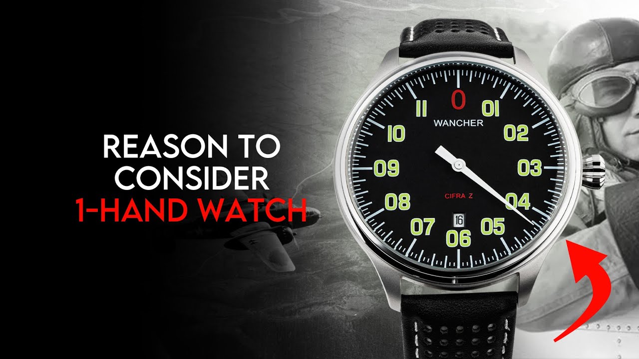 This Watch Only Has 1 HOUR HAND!