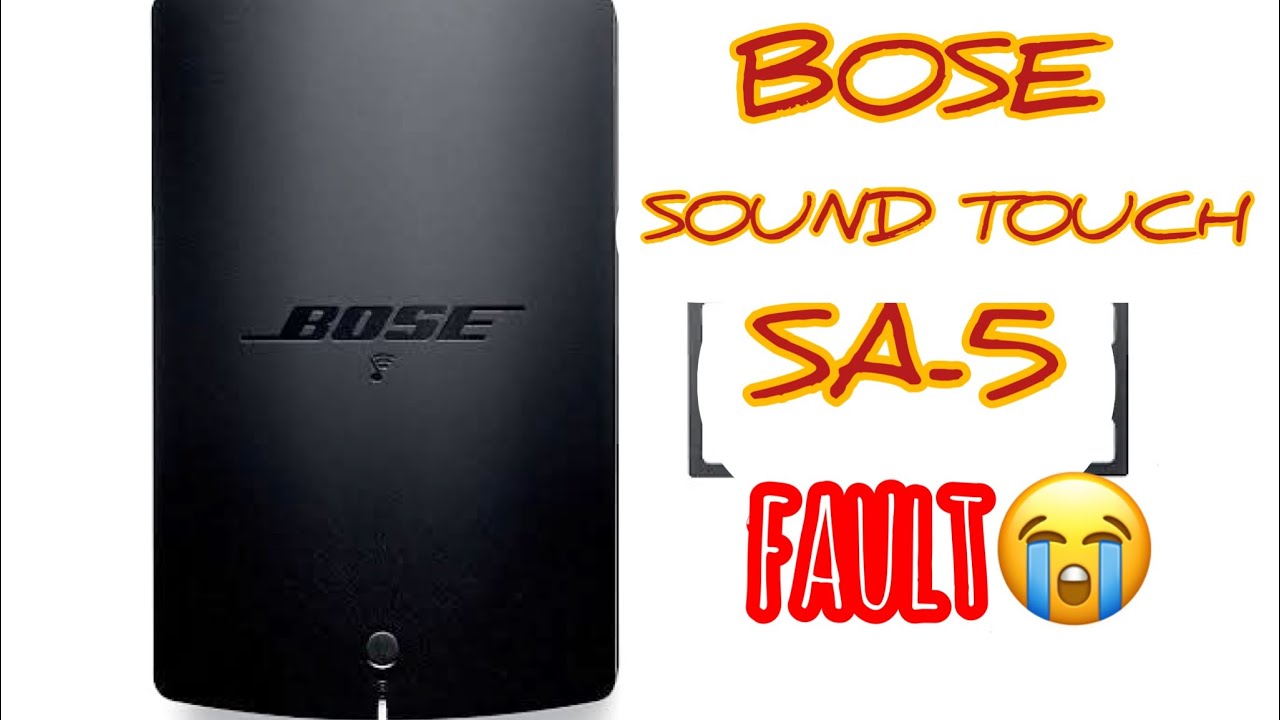 Bose Sound Touch SA5 No Light No Power No Sound issue Bose Sound Touch SA5 Damage Power
