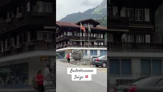Lauterbrunnen Suiza 🇨🇭 recorriendo sus calles hermosas #suiz