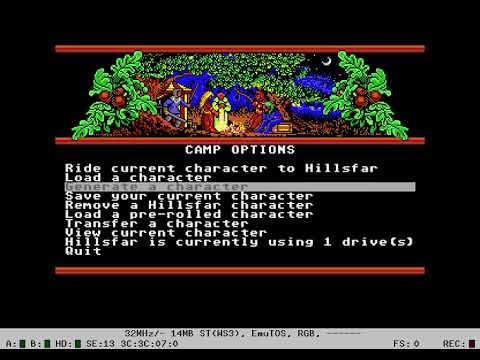 Hillsfar Atari ST2