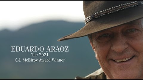 Tribute at the SCI to Eduardo F. de Araoz, Cazatur´s President and CEO - C.J. McElroy Award Winner