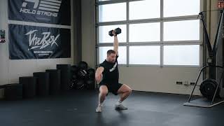 ALTERNATING DUMBBELL HANG SQUAT SNATCH