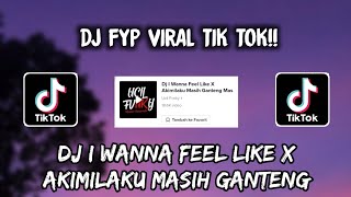 Sound Ucil Fvnky - DJ I WANNA FEEL LIKE X AKIMILAKU MASIH GANTENG VIRAL TIK TOK 🎶🎶
