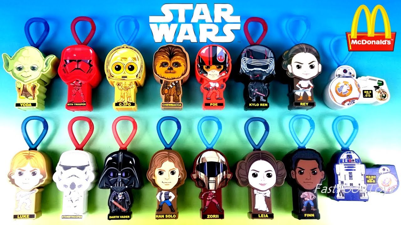 Star Wars Happy Meal Toys