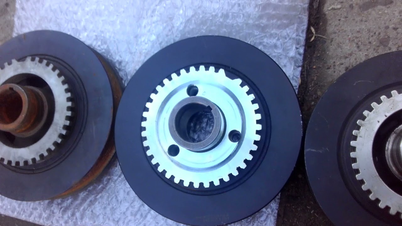 Harmonic Balancer removal and refit older series EF to an AU falcon 4.0