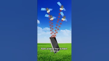 How GPS pinpoints your location #gps