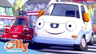 Cars For Kids - Bumpton Buddies Transport For Kids Olly The Little White Van
