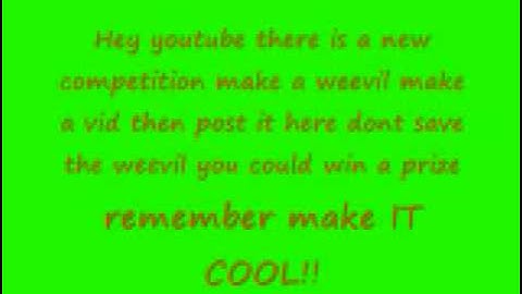 Binweevils Competition & prize 