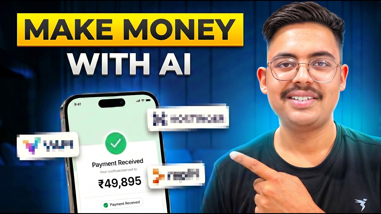 5 Ways to Make Money with AI in 30 Days 🤯 (For Beginners) - YouTube