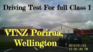 How to pass Driving test for Full licence @VTNZ Porirua NZ: The Tips!