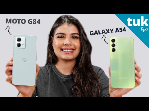 Moto G84 vs Galaxy A54 qual é o MELHOR para 2024?