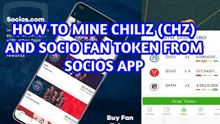 HOW TO MINE CHILIZ (CHZ) AND SOCIO FAN TOKEN FROM SOCIOS APP. Follow to the link below to download screenshot 1