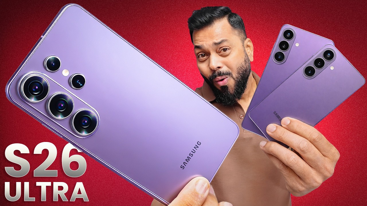 Samsung Galaxy S26 Ultra, S26+ & S26 Hands On & First Look ⚡ More Ultra, More AI ✨