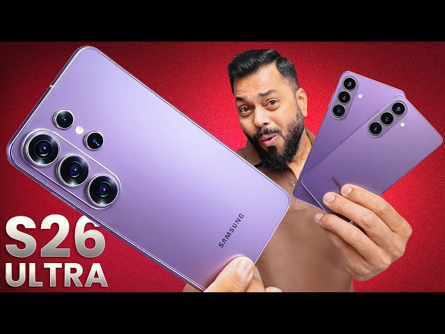 Samsung Galaxy S26 Ultra, S26+ & S26 Hands On & First Look ⚡ More Ultra, More AI ✨