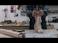 HANDMADE moulded leather Arizona brace | custom-made ankle foot orthotic