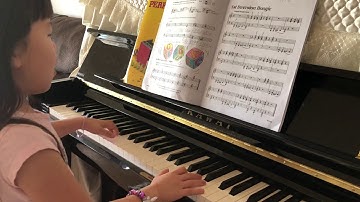 1st Inversion Boogie Bastien Piano Basics Piano level 4 Page 11