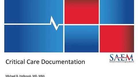 Critical Care Documentation