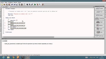 Uso del comando segun en PSeInt
