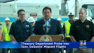 Treasury Dept. Investigating DeSantis Possible Misuse Of Funds To Send Migrants To Martha's Vineyard