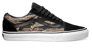 vans old skool tiger camo