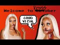 Good Vs Evil  - Halloween Makeup - Krysstober 2021