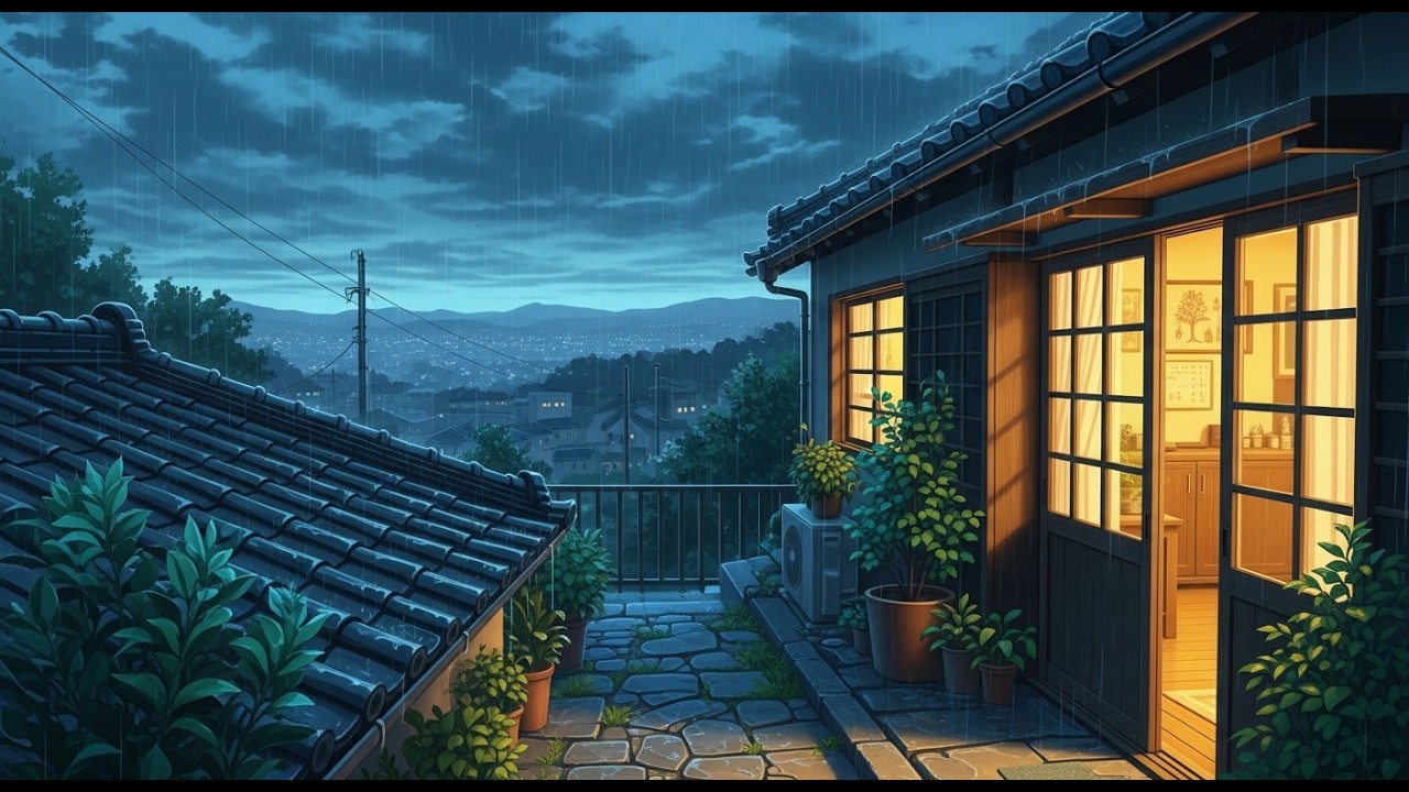 Rainy Window Dreams ☔ Lofi Hip Hop Mix