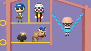 Squid Pin 3D - Pull The Pin - Android Gameplay Walkthrough Levels (75 to 80) part #4