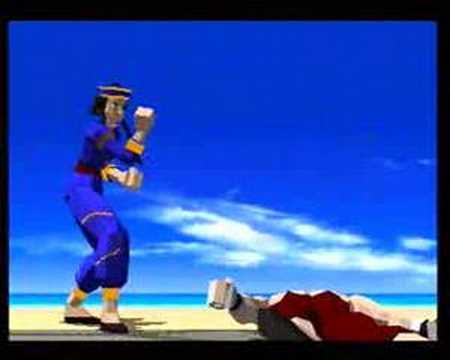 Virtua Fighter intro Sega Saturn