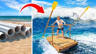 Transforming PVC Pipes into a Survival Raft! by Dangie Bros 340,175 views 10 days ago 8 minutes, 30 seconds