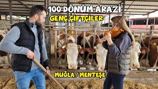 Ege'de Yaşam: Hayvanları MÜZİKLE BESLEYEN MUĞLA'lı genç çiftçiler günlük 500 lt süt üretiyorlar! by MuratCA 46,978 views 1 month ago 26 minutes