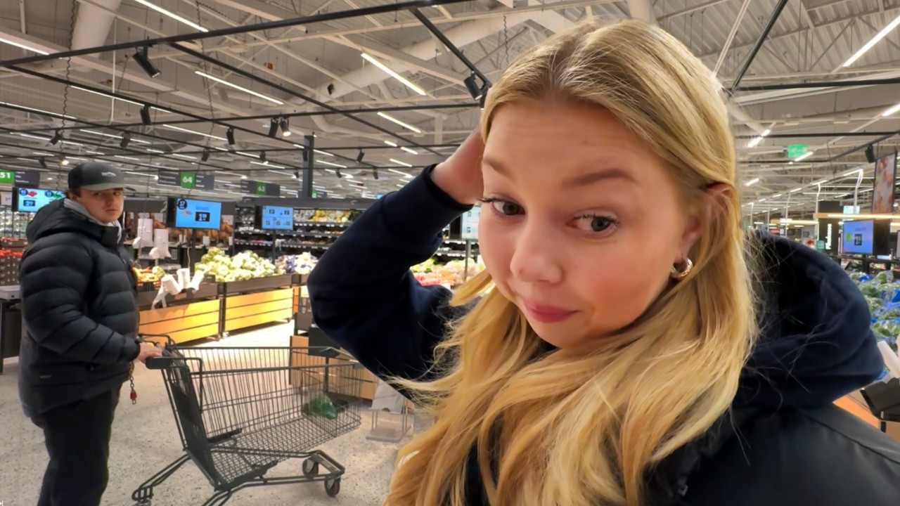 Viikon ruokaostokset poikaystävän kanssa