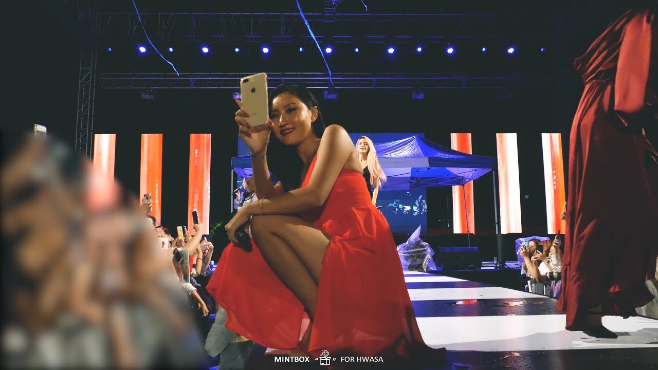[4K] 180919 가천대 글로벌캠퍼스 축제 마마무 화사 직캠 (Mamamoo Hwasa Fancam)