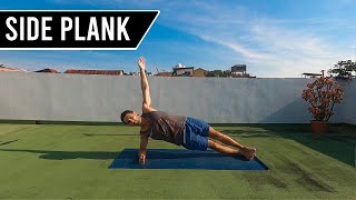 Side Plank - Abdominal Body Weight Exercise Tutorials