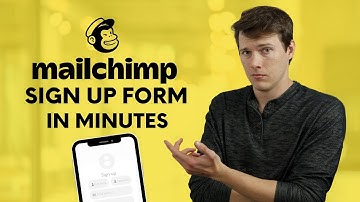 Create a Mailchimp Signup Form in Minutes (Easy Tutorial)