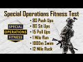 The Special Operations Fitness Test