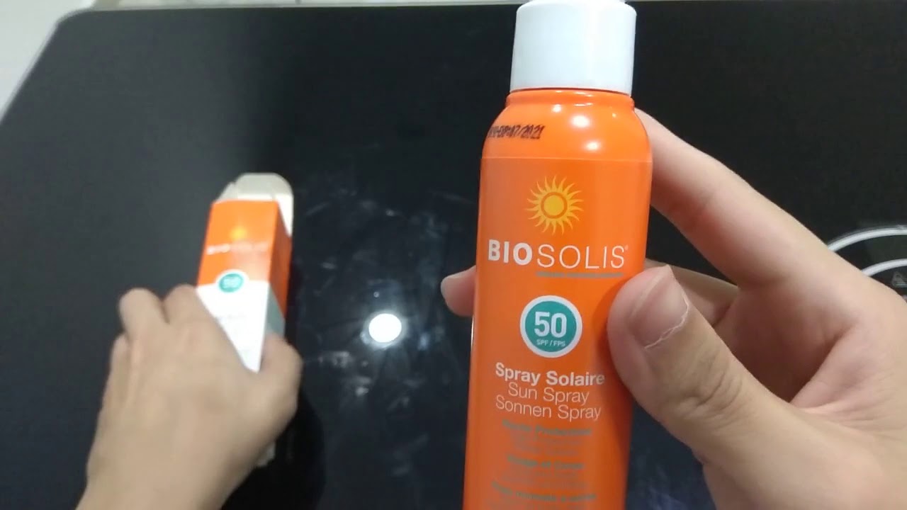 Biosolis Organic Certified Sunscreen Products Briefing - YouTube