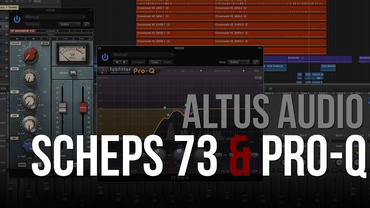 Lead Vocal EQ Waves Scheps 73 & FabFilter ProQ YouTube