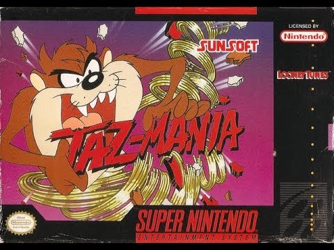 taz mania snes